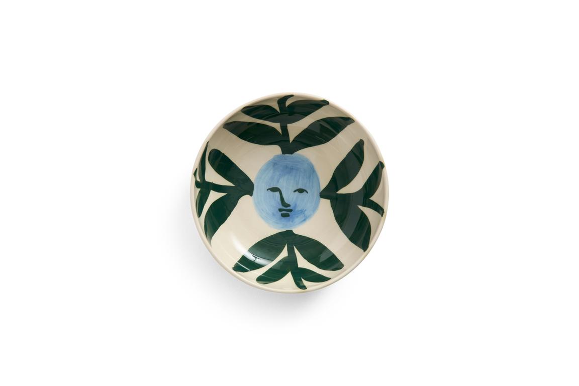 HAY La Pittura Bowl Moon Face Vine ø18cm