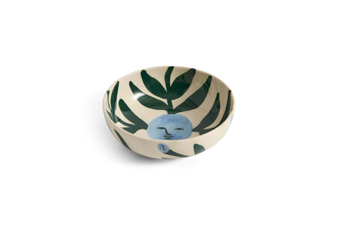 HAY La Pittura Bowl Moon Face Vine ø18cm