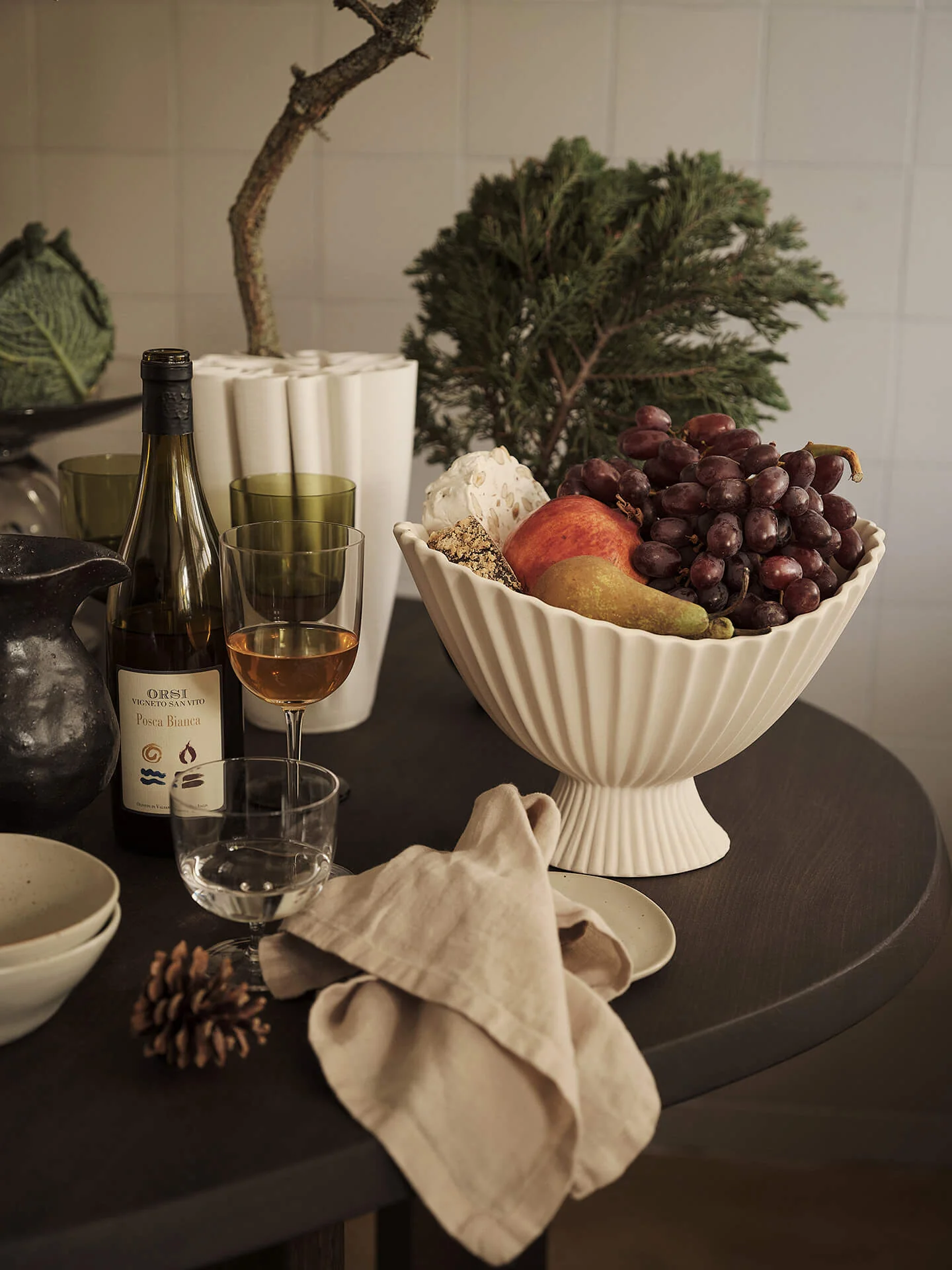 ferm living fountain bowl small
