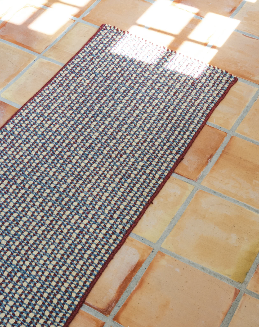 Matias Moellenbach Striped Jute Runner Rooibos