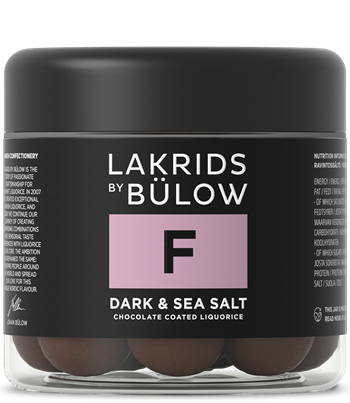 Lakrids by Bülow  F Dark & Sea Salt 