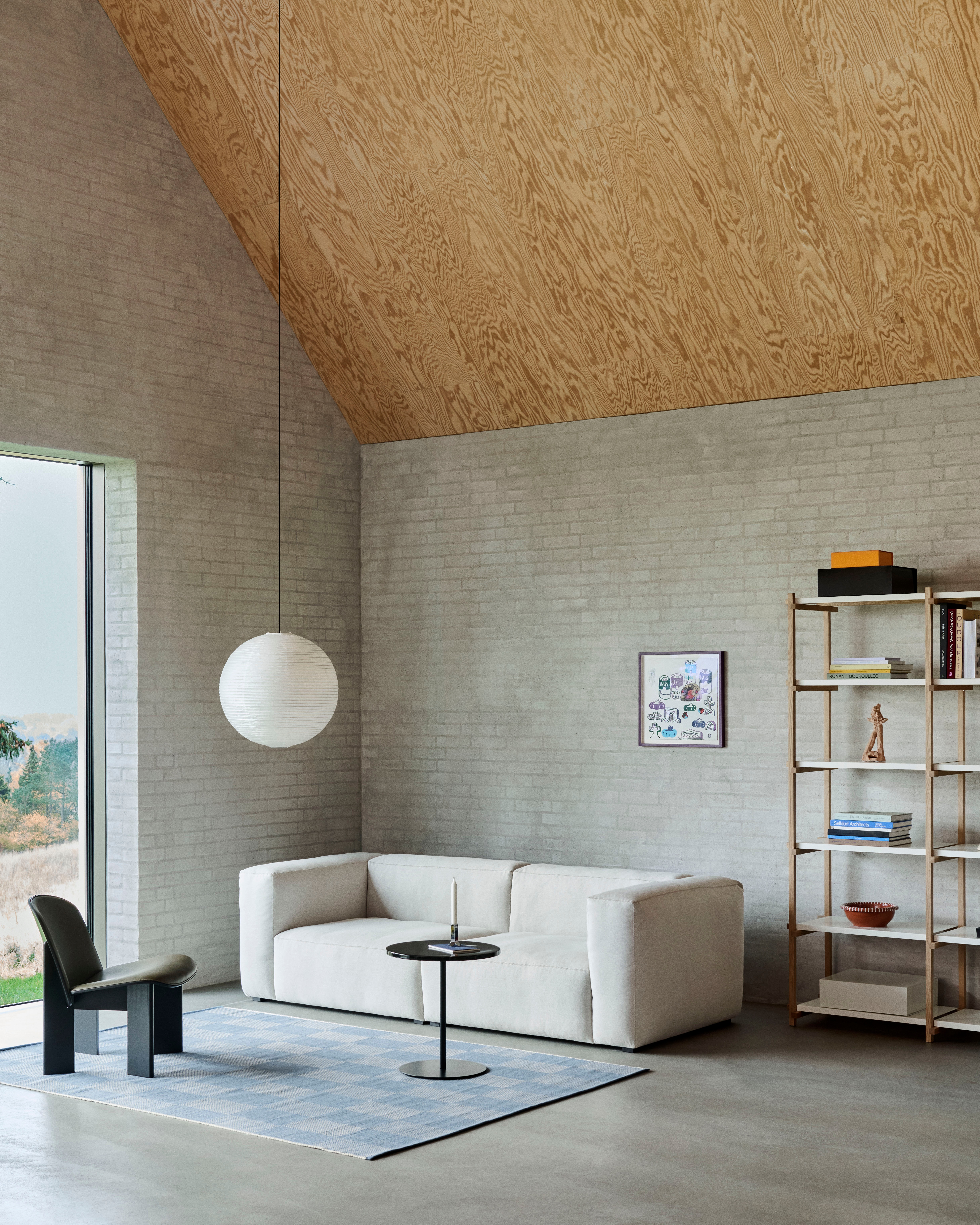 HAY Papierlampenschirm 50cm rund