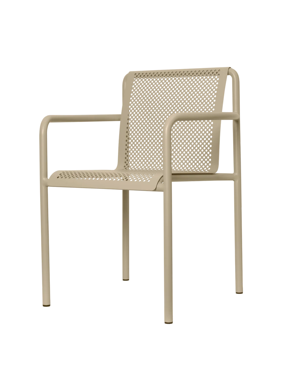 ferm living Dapple Stuhl mit Armlehne beige 