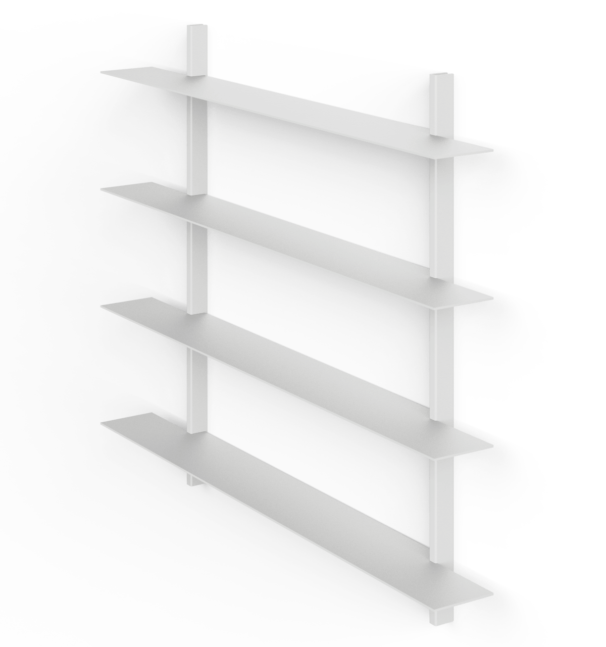 Util Plié Wall Shelves 4u