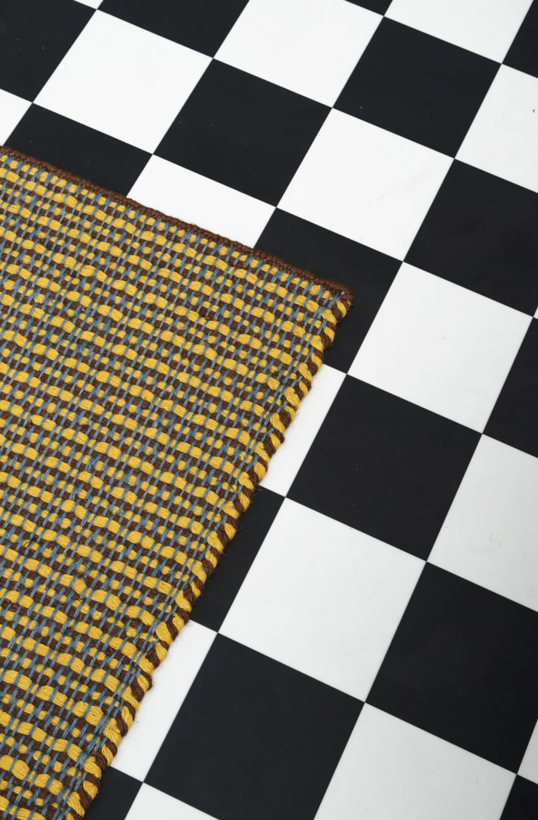Matias Moellenbach Stiped Jute Doormat Mango