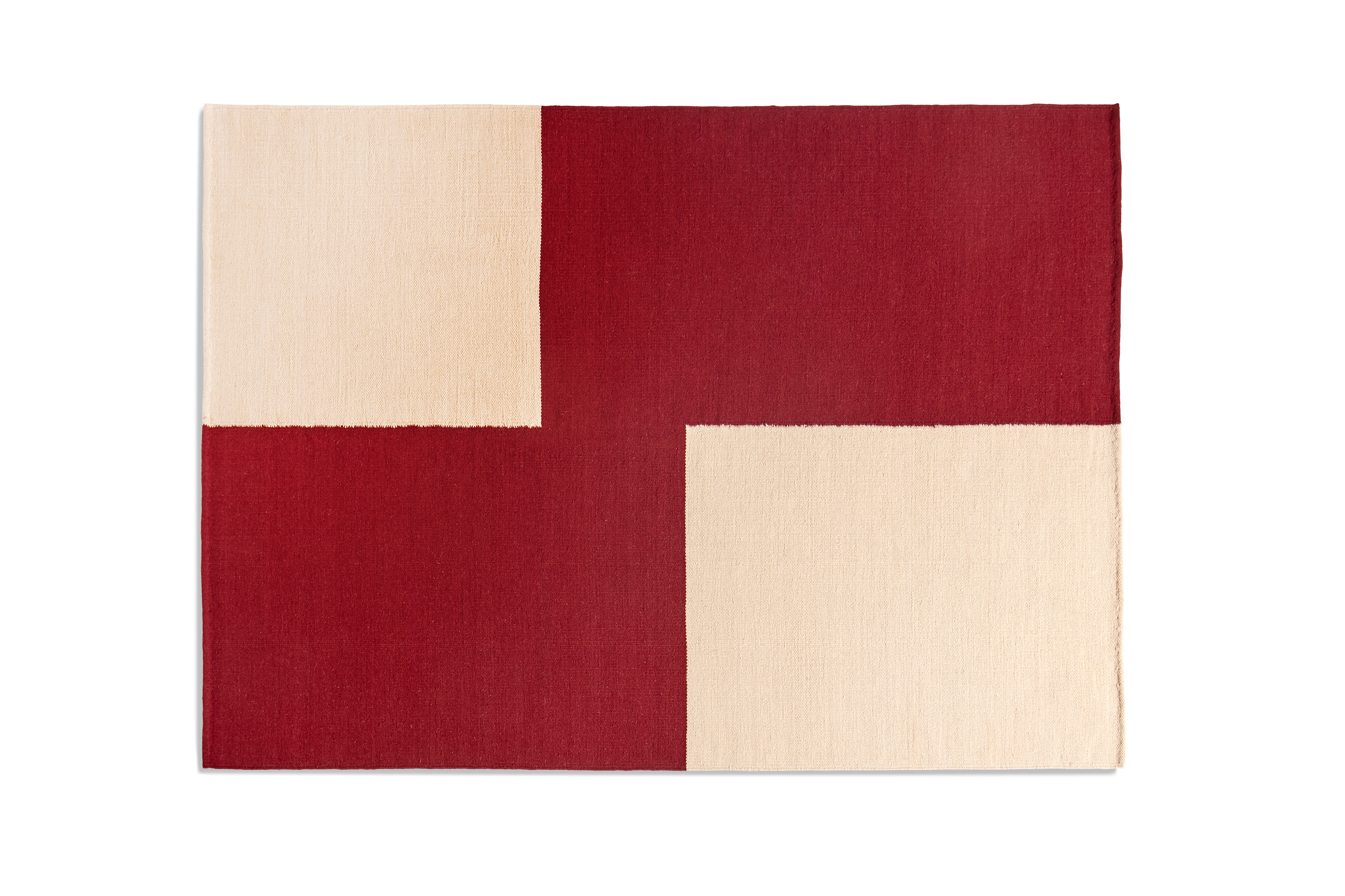 HAY Teppich Ethan Cook Flat Works | Red Offset