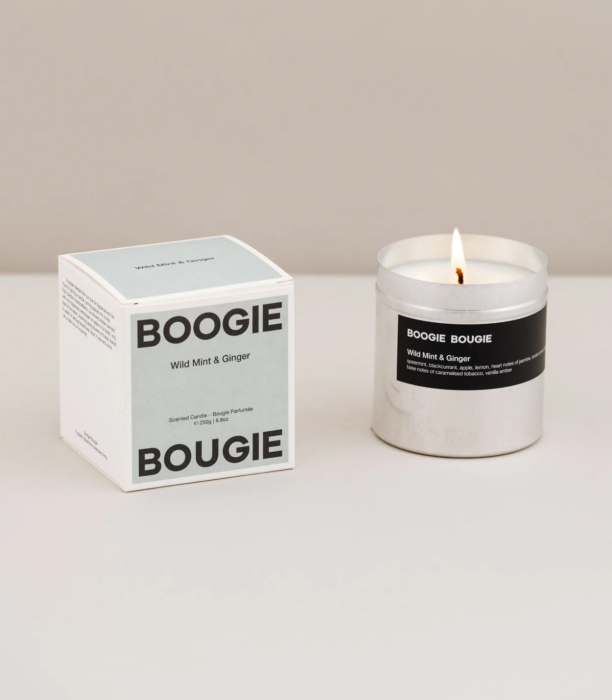 Boogie Bougie Duftkerze Wild Mint & Ginger