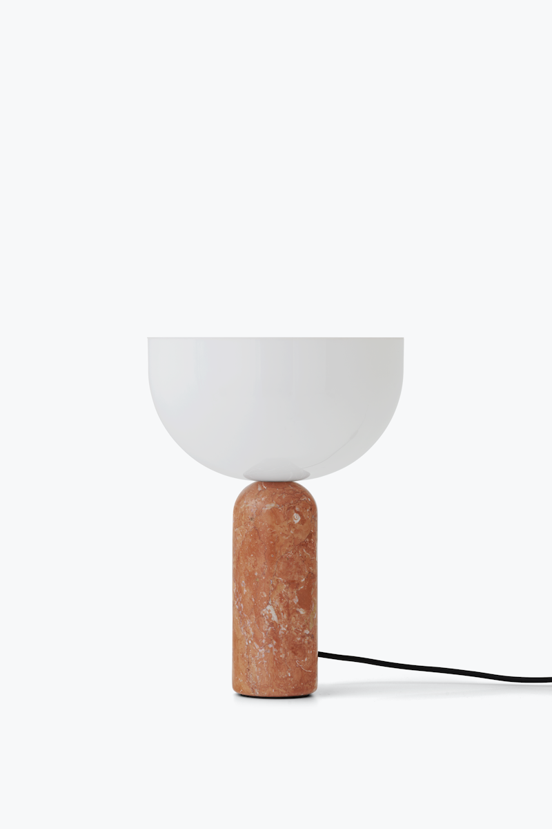 New Works Tischleuchte  Kizu small Breccia Pernice Marble