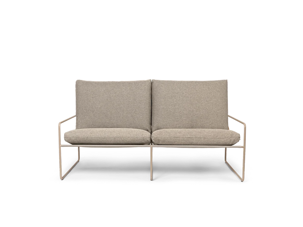 ferm living Desert Sofa 2 Seater Cashmere - Dolce