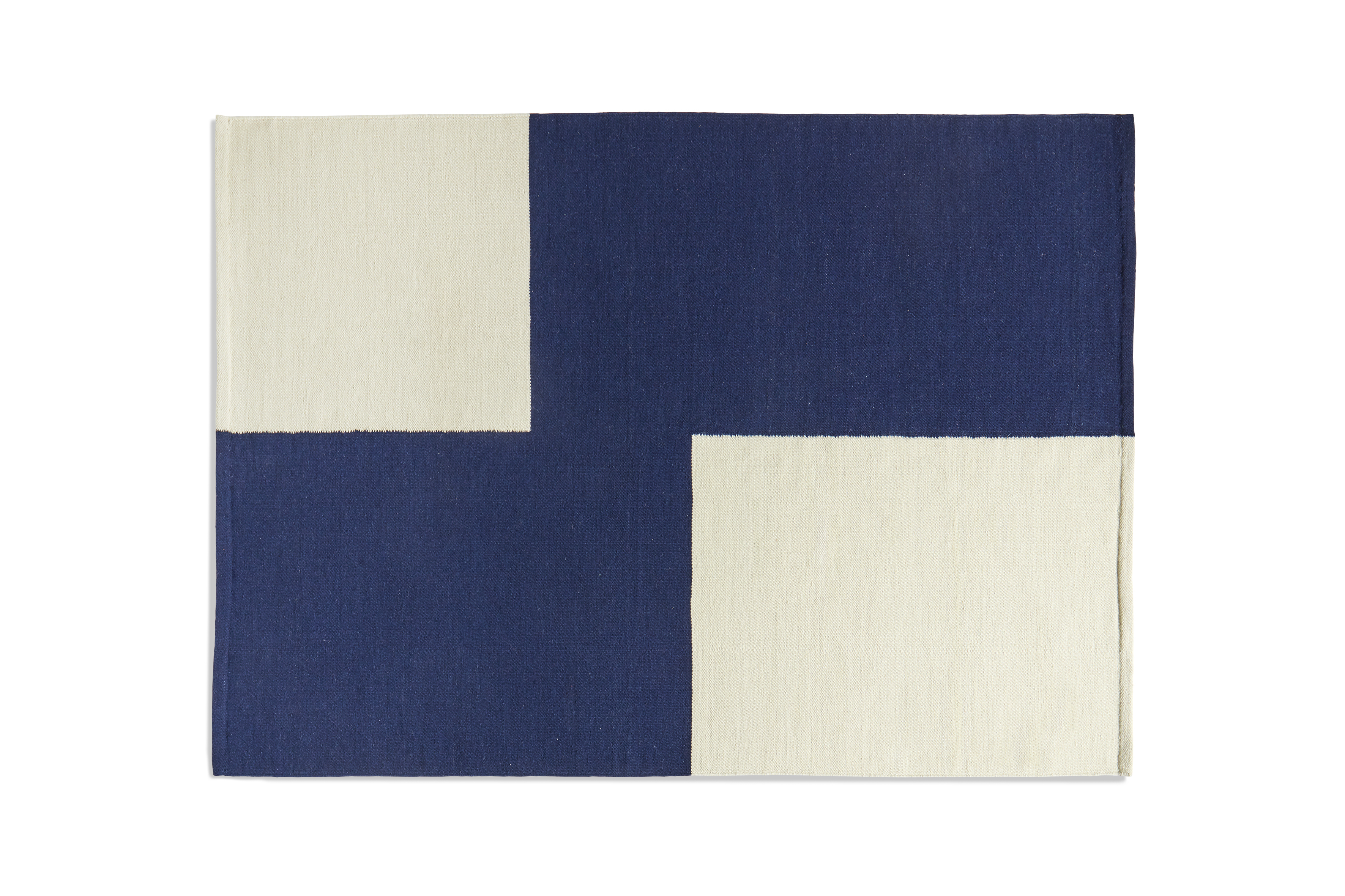 HAY Teppich Ethan Cook Flat Works | Blue Offset