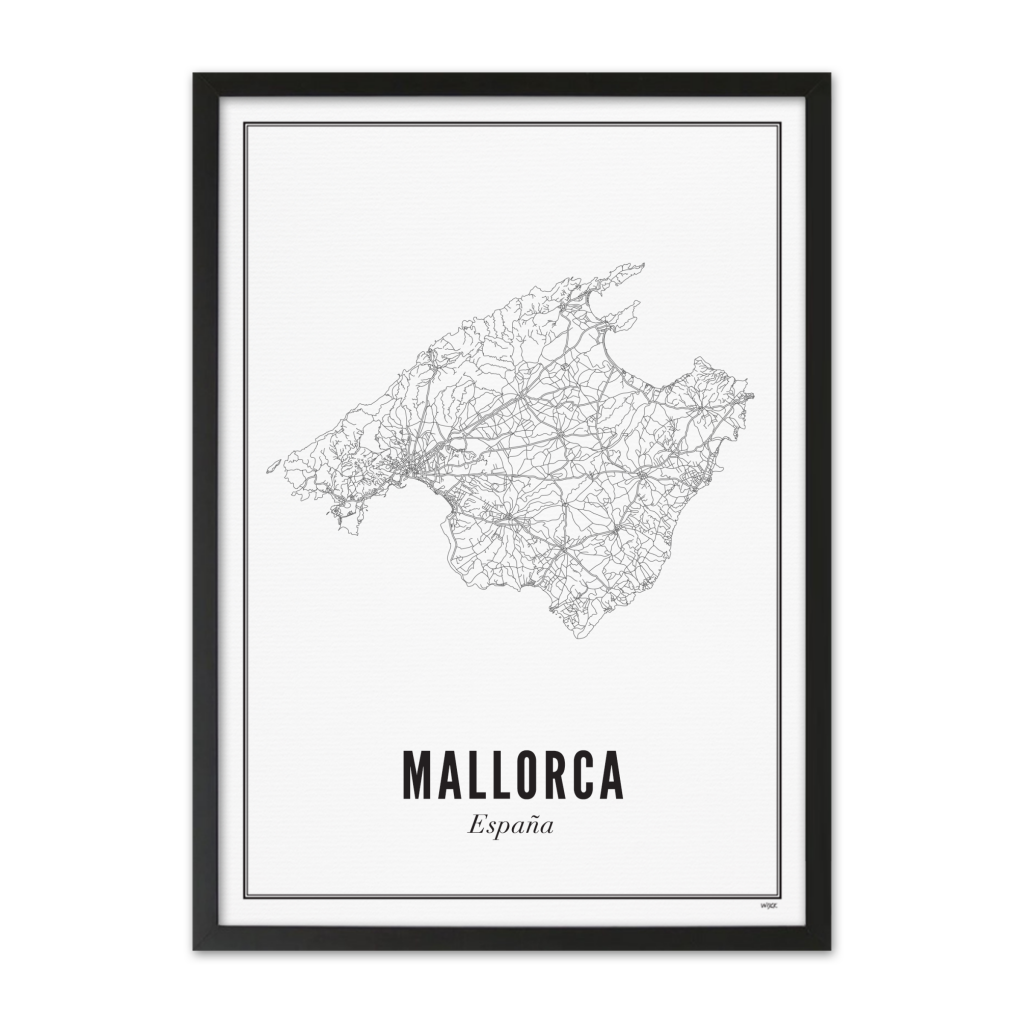 Wijck Poster Mallorca 40x50cm