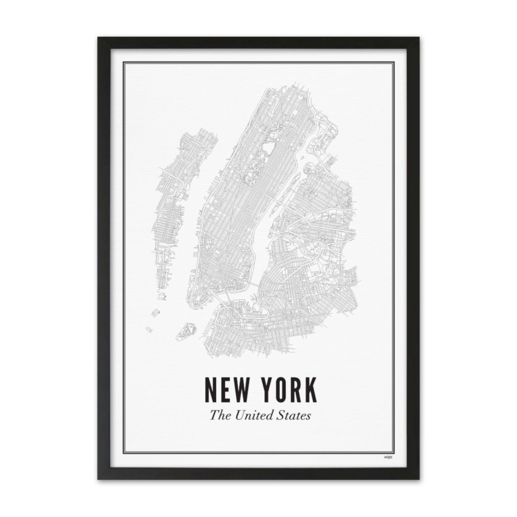 Wijck Poster New York 40x50cm