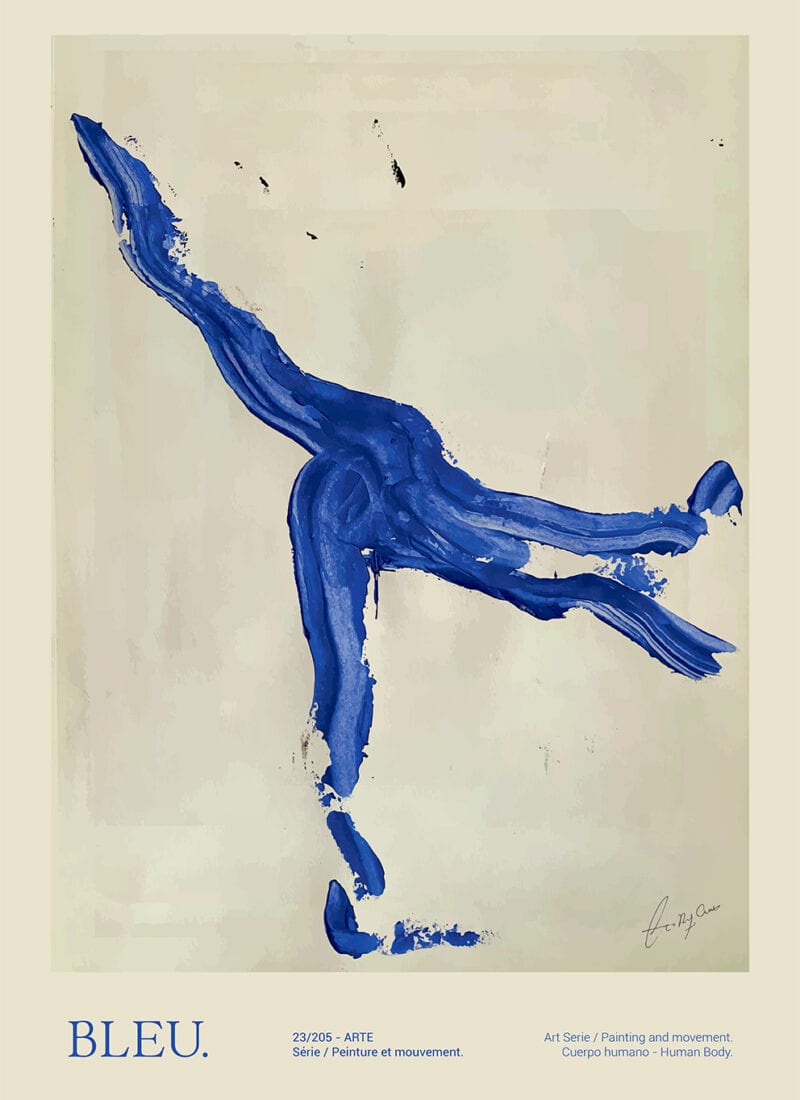The Poster Club - Lucreica Rey Caro - Bleu
