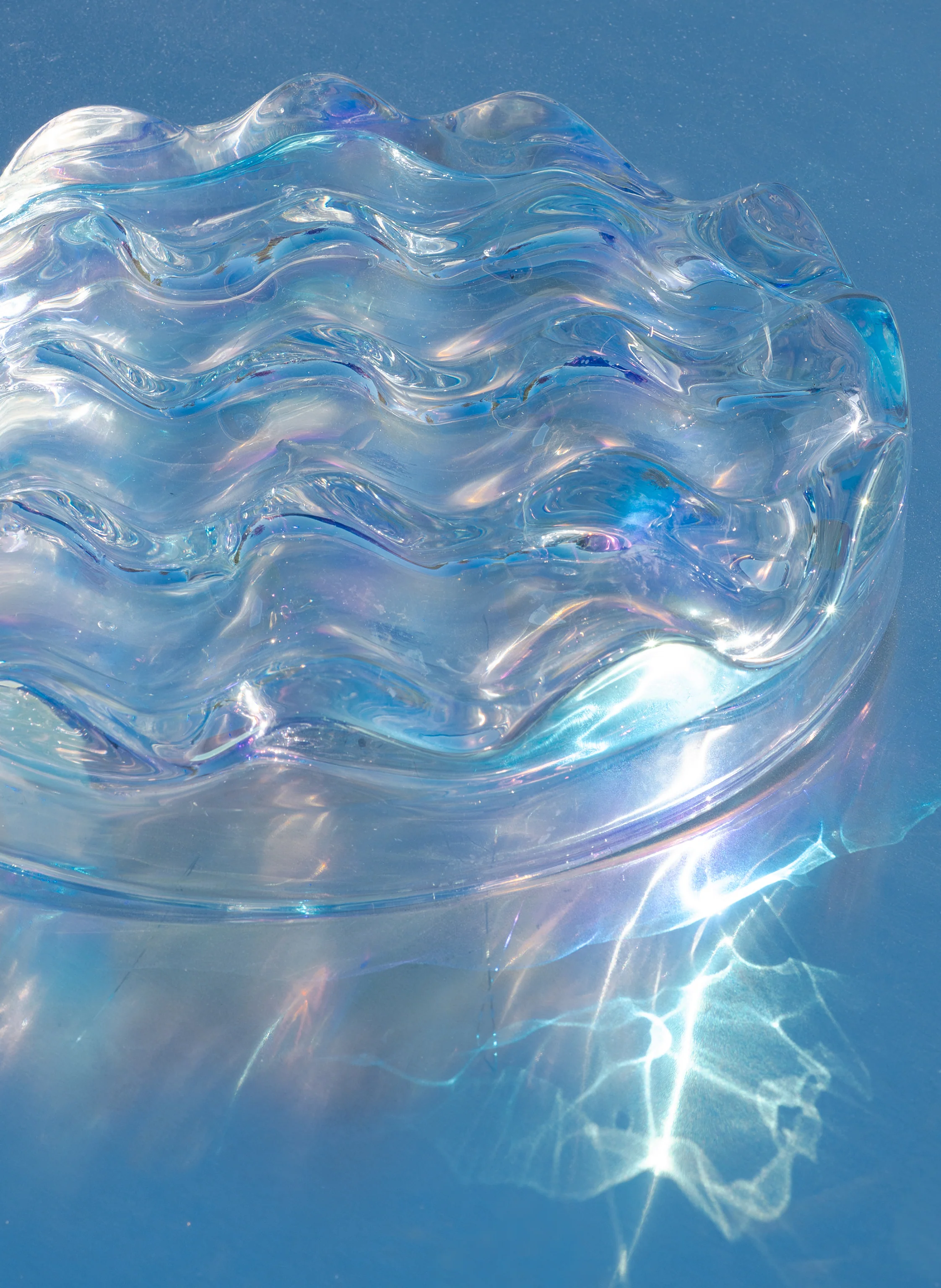 Matias Moellenbach blister bowl iridescent