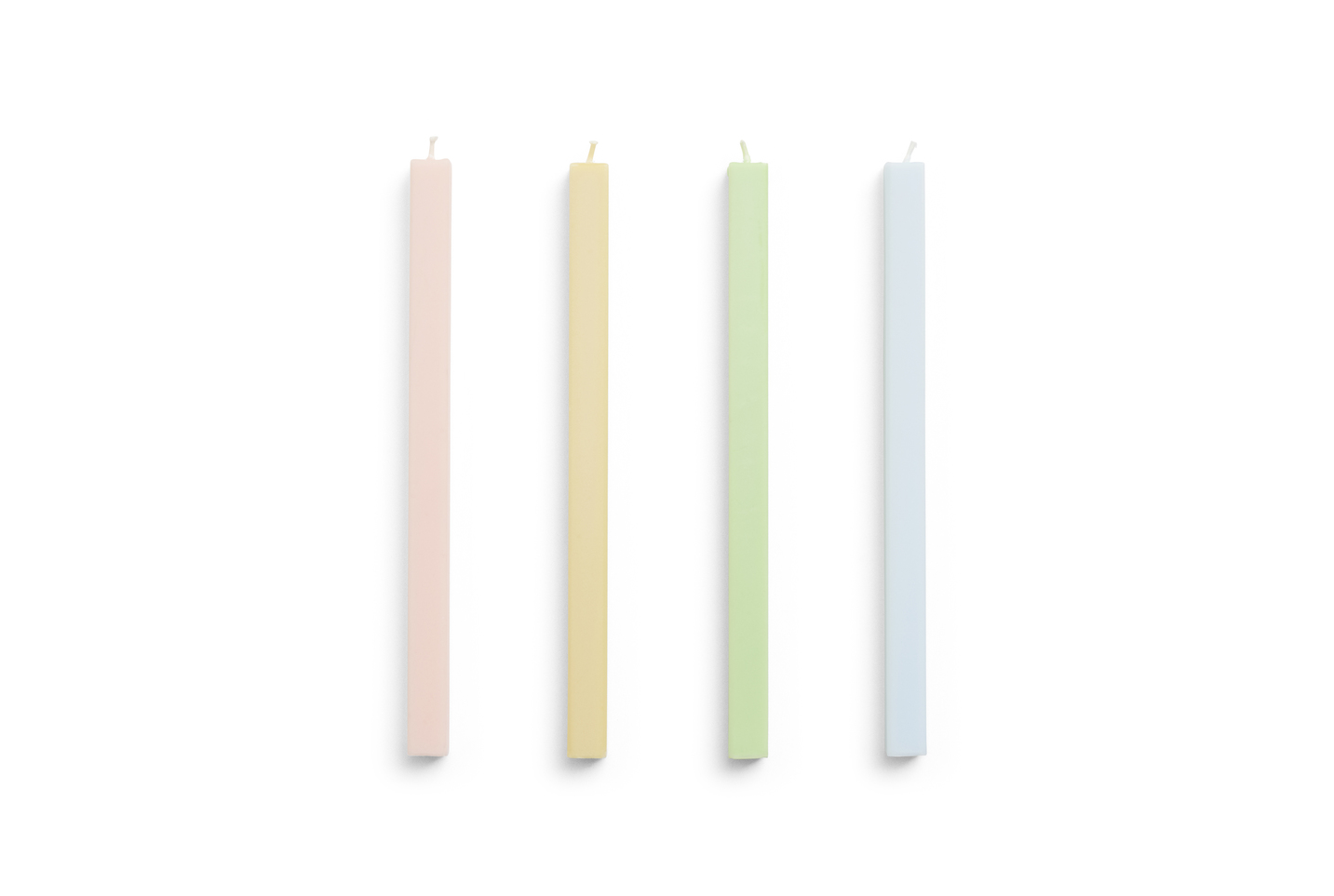 HAY Square Candles Fresh 4er Set 