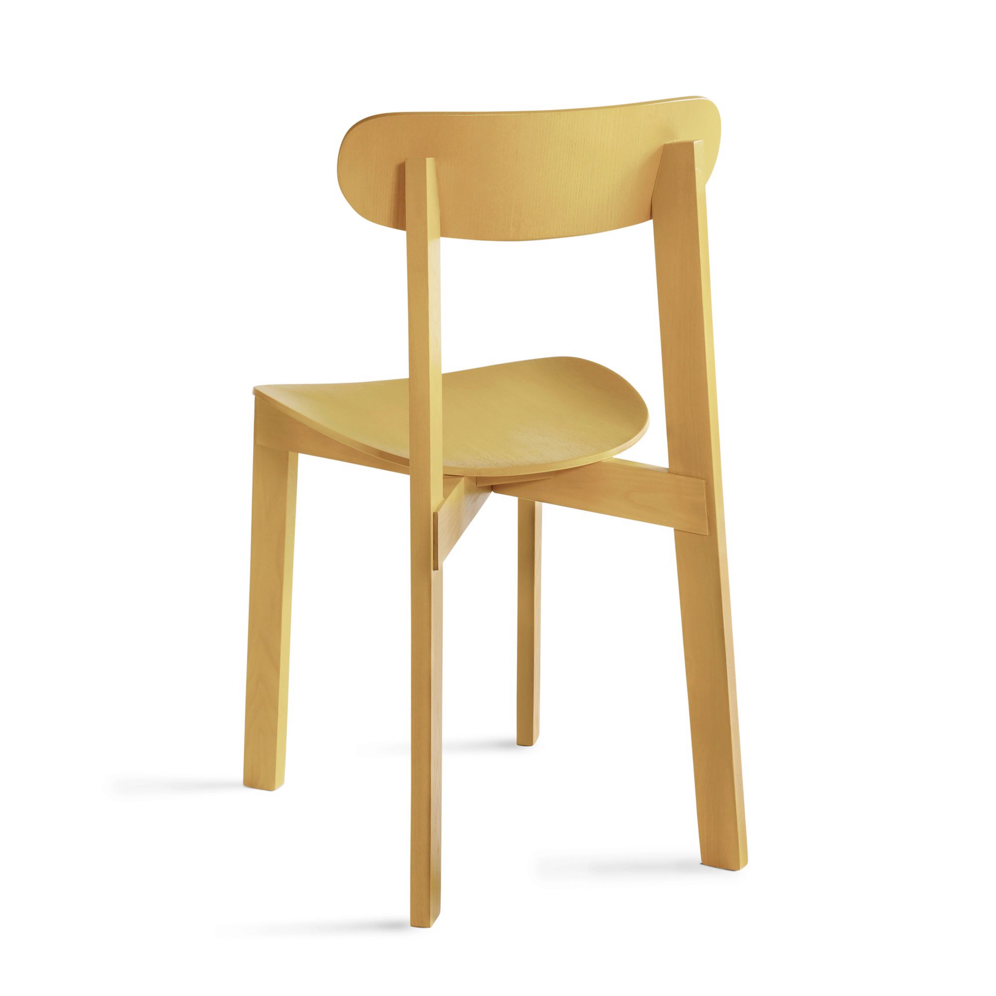 PLEASE WAIT to be SEATED Stuhl Bondi Turmeric Yellow