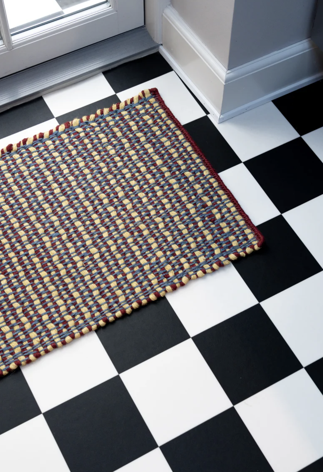 Matias Moellenbach Striped Jute Doormat Rooibos