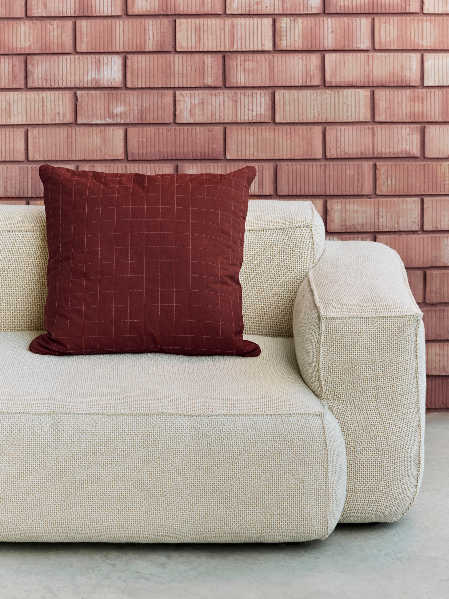 HAY Kissen Dori maroon