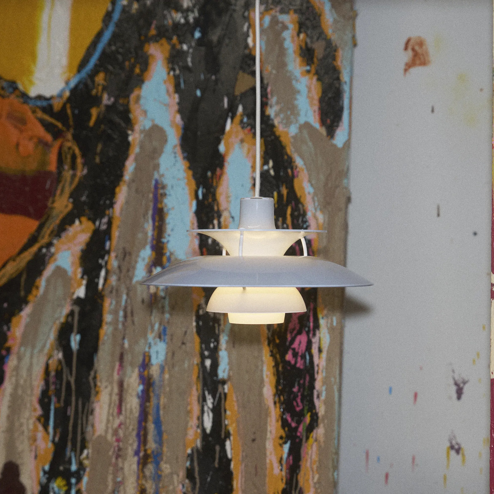 Louis Poulsen PH5 320 Opal Pale Blue