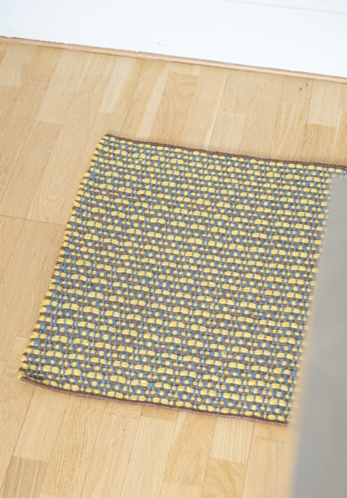 Matias Moellenbach Striped Jute Runner Mango