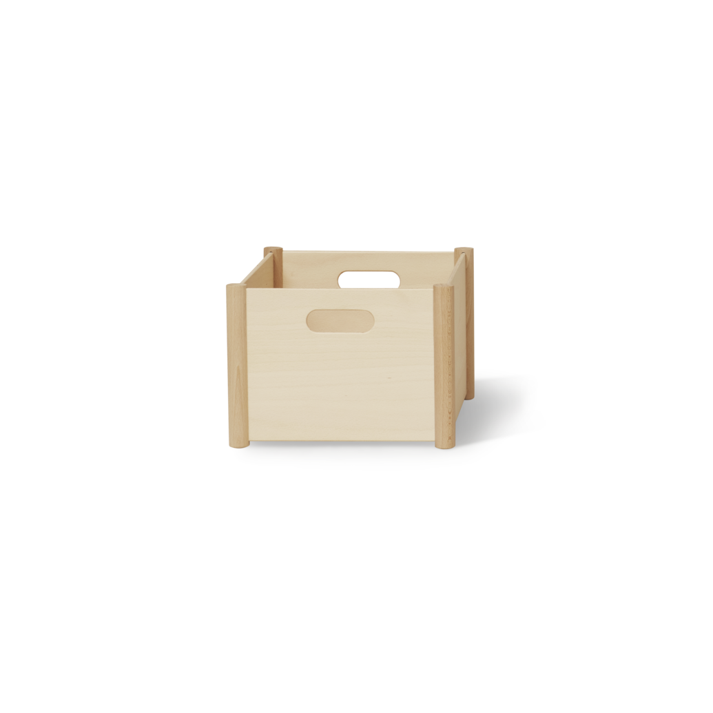 Pillar Storage Box, Medium, Beech