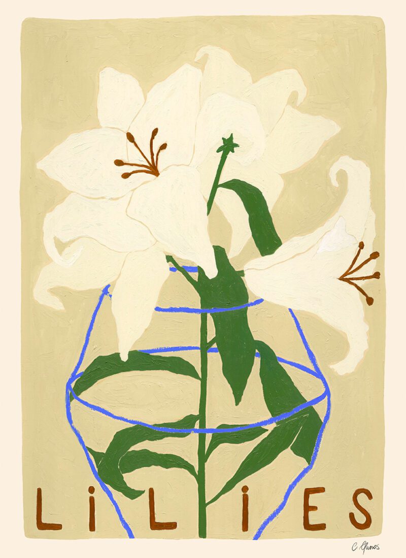 The Poster Club - Lilies - Carla Llanos