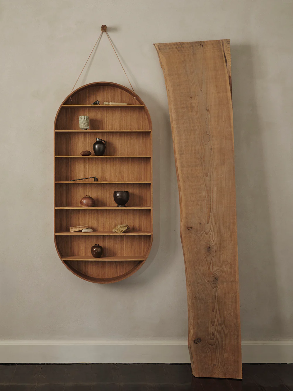 ferm living Regaal Oval Dorm oak