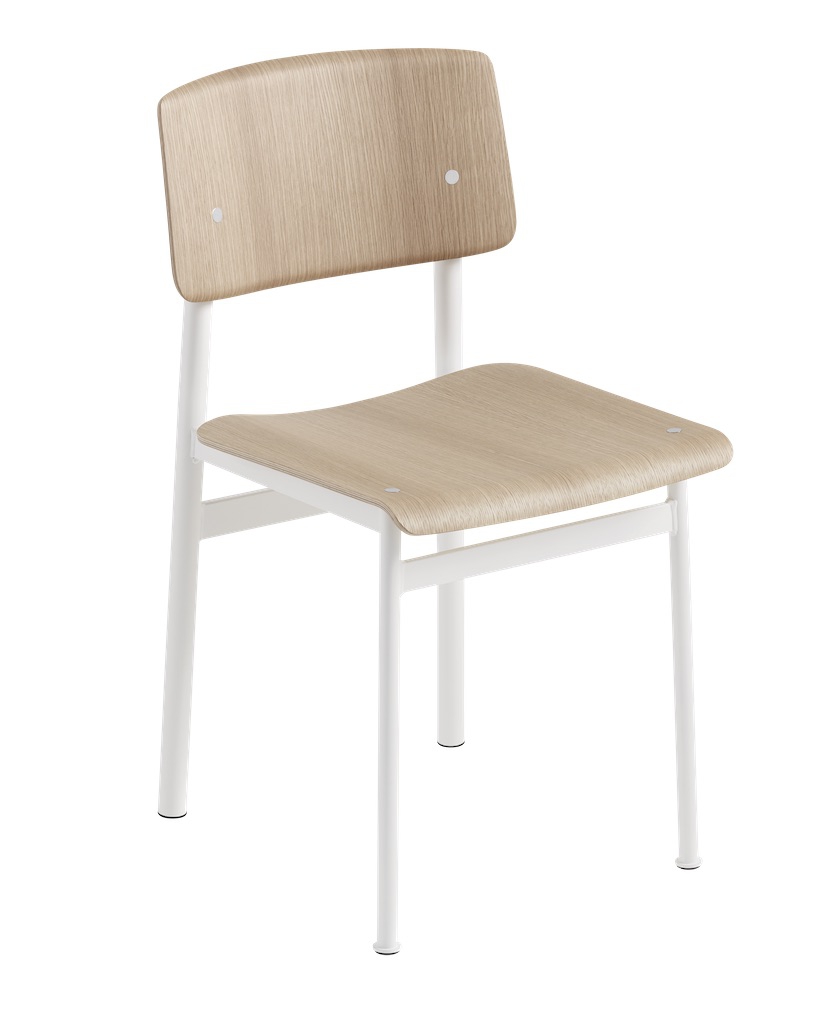 muuto Loft Chair oak/ white