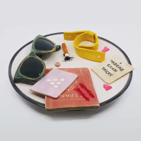 Meloni Design Ibiza Plate 