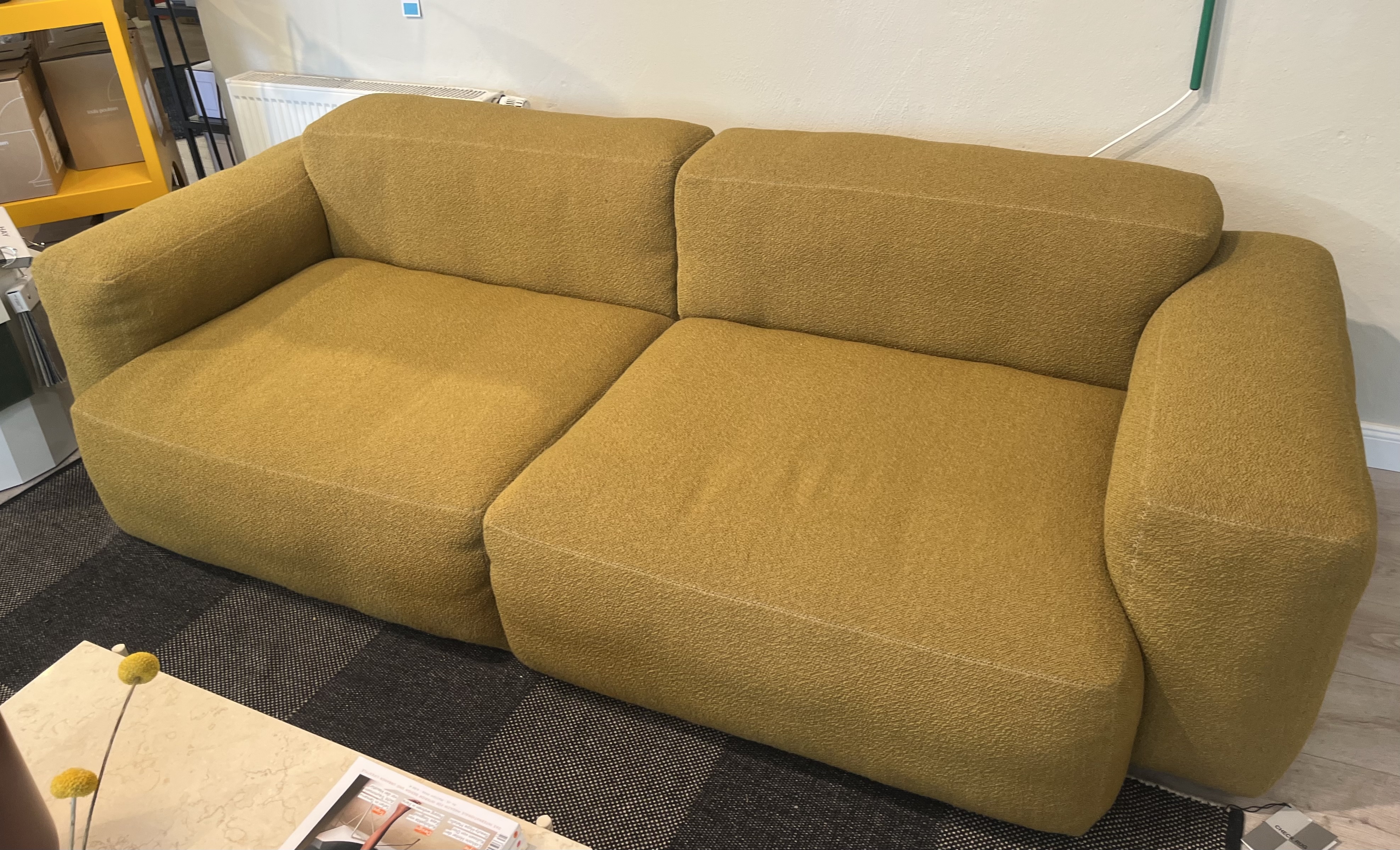 HAY Sofa Mags Soft ink. Ottomane / Ausstellungsstück