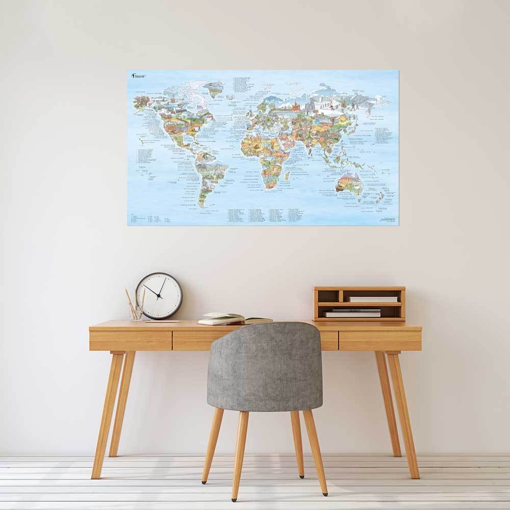 Awesome Maps Wander Weltkarte Awesome Maps Wander Weltkarte