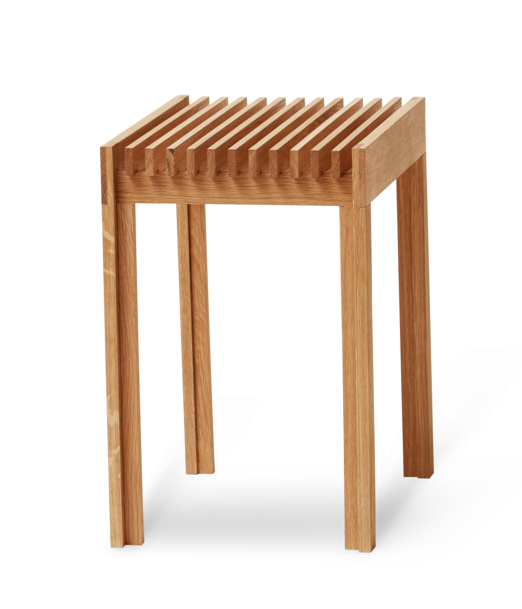 Lightweight Stool, Oak