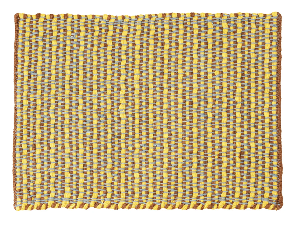 Matias Moellenbach Stiped Jute Doormat Mango