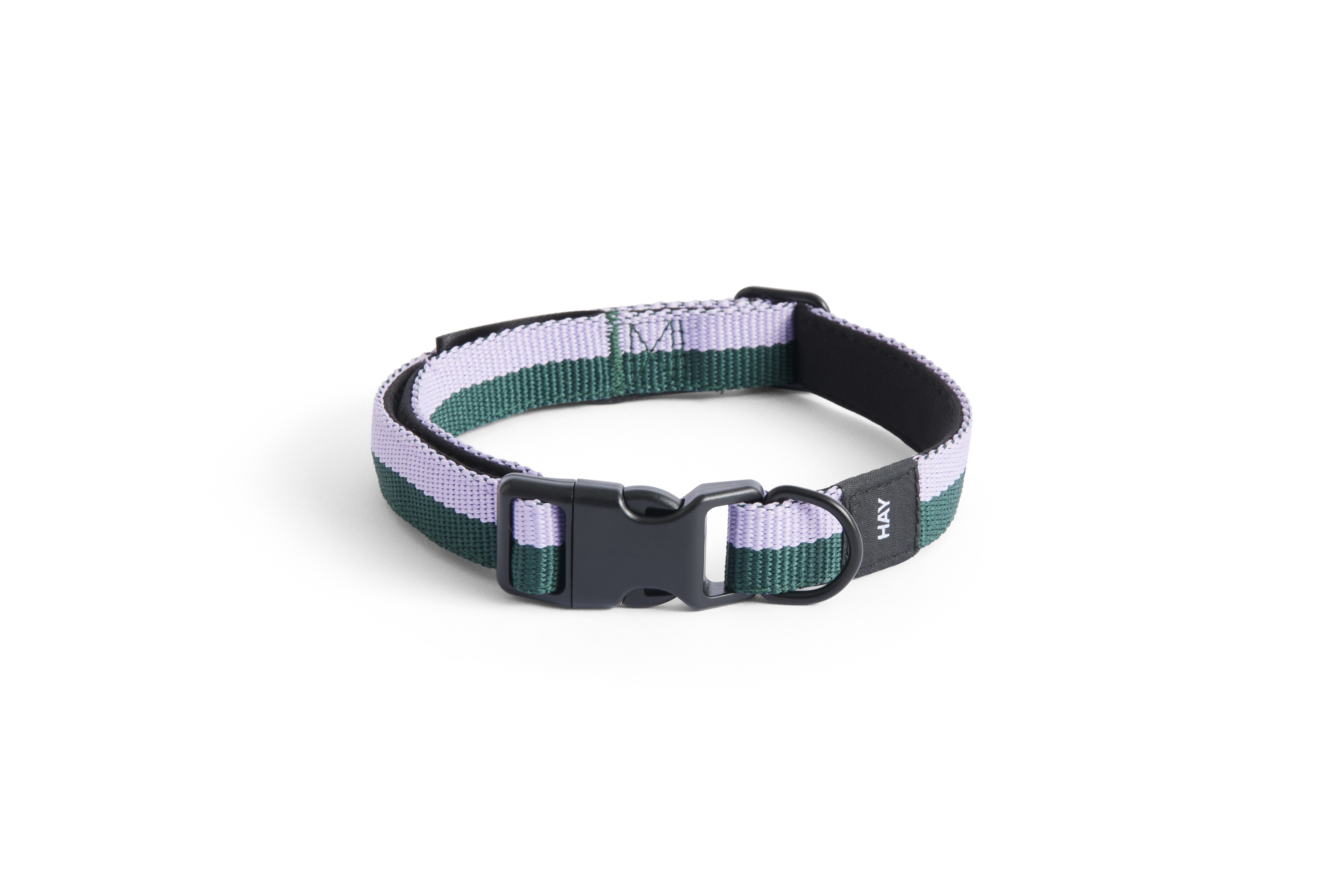 HAY Hundehalsband Flat S/M Lavender - Green