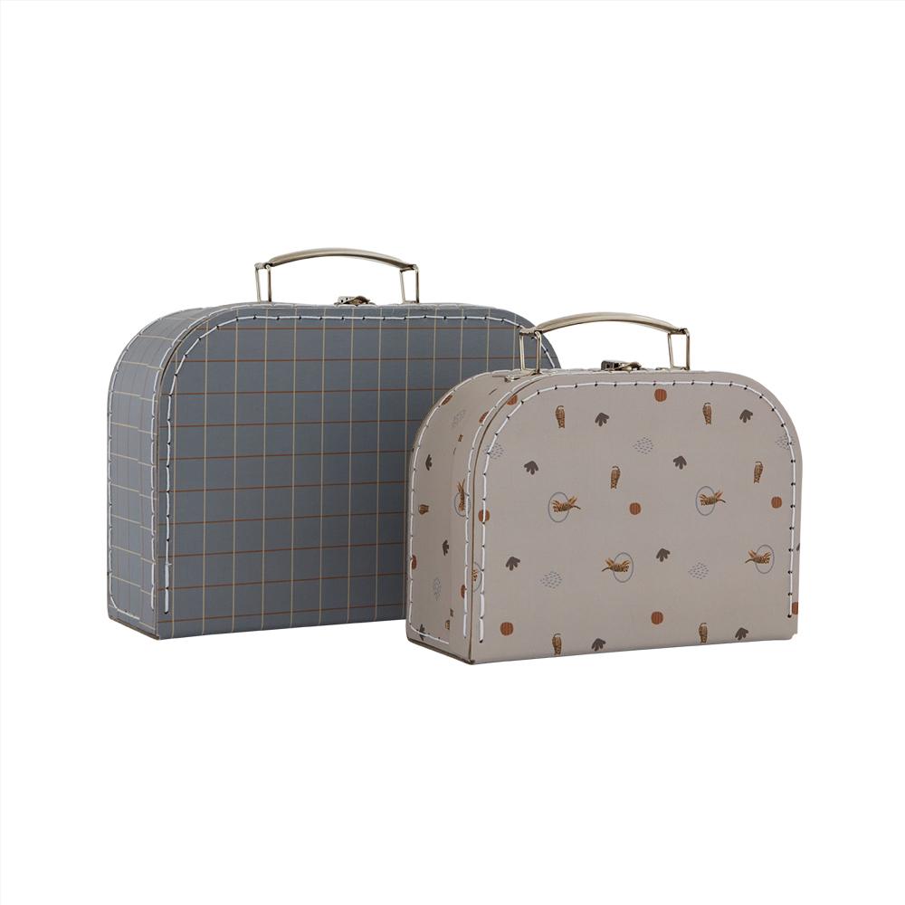 OYOY Suitcase mini Tiger & Grid