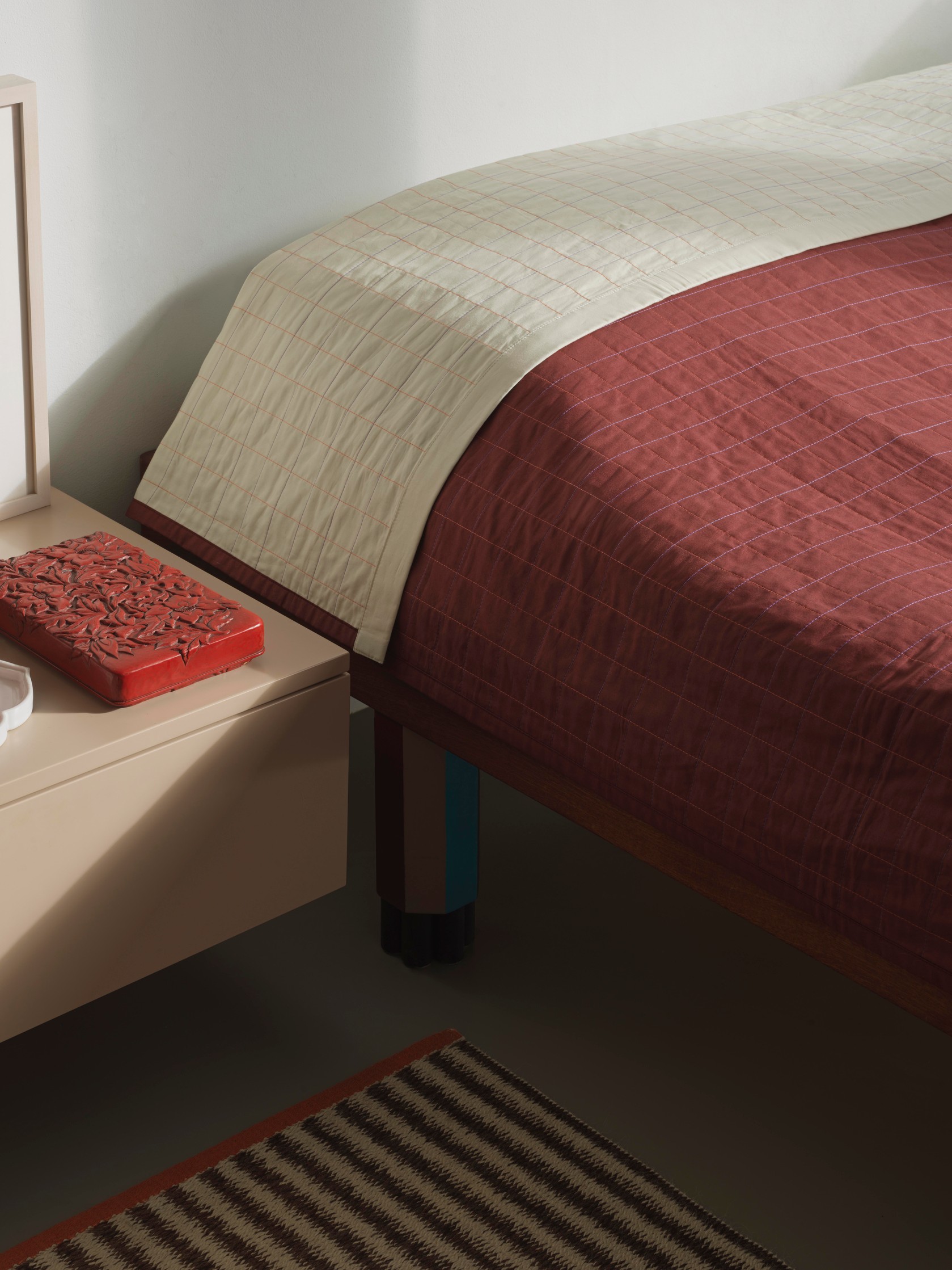 Hay Tagesdecke Dori maroon