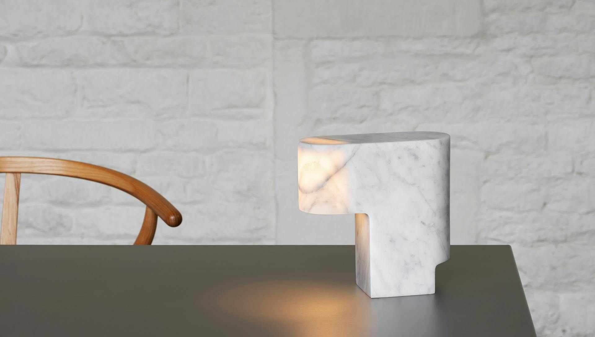 Wästberg Tischleuchte Pawson w223 Marmor