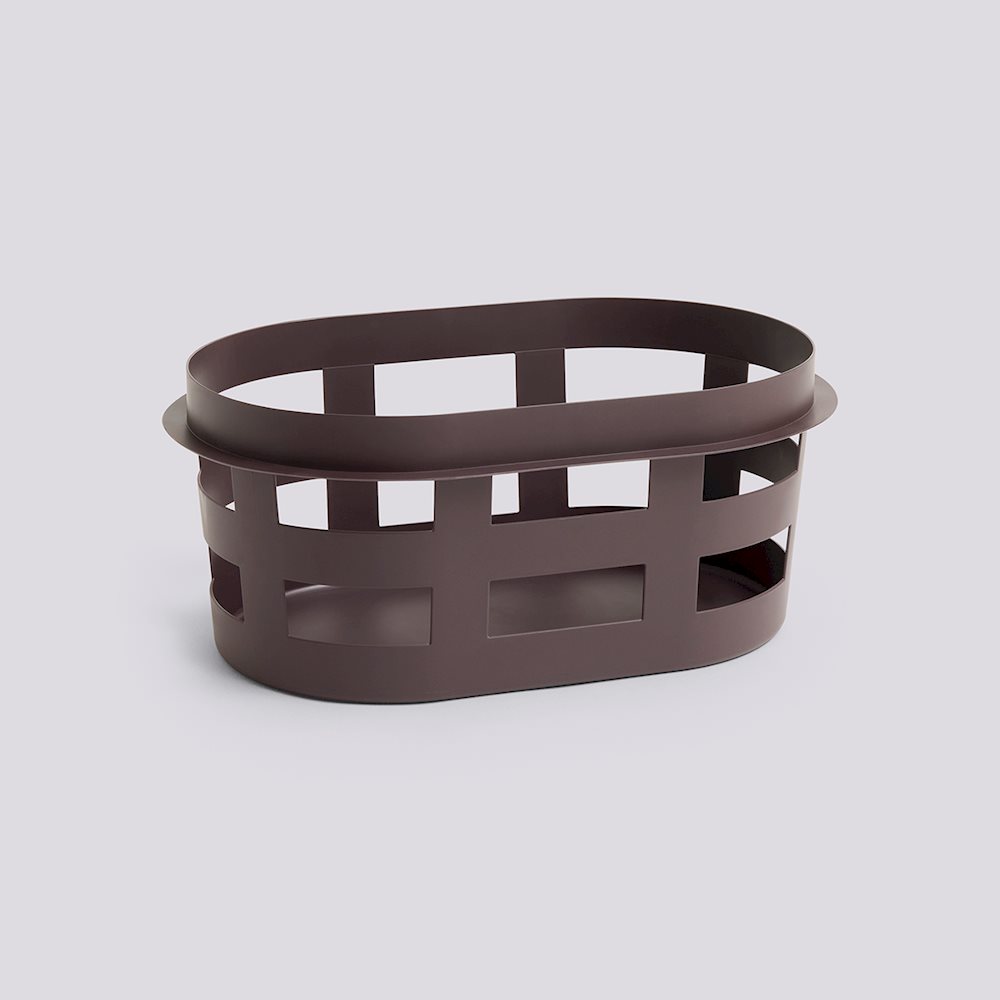HAY Basket small Bordeaux