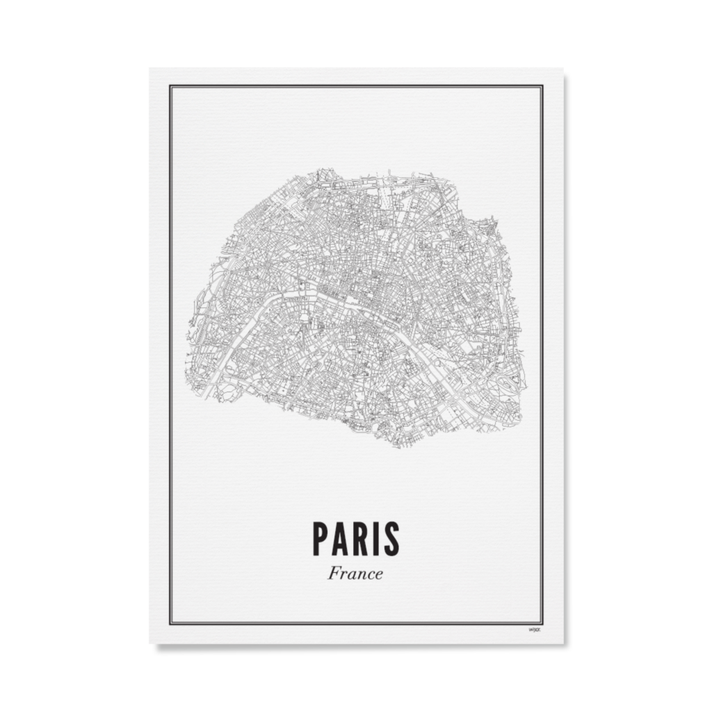 Wijck Poster Paris City 50x70cm