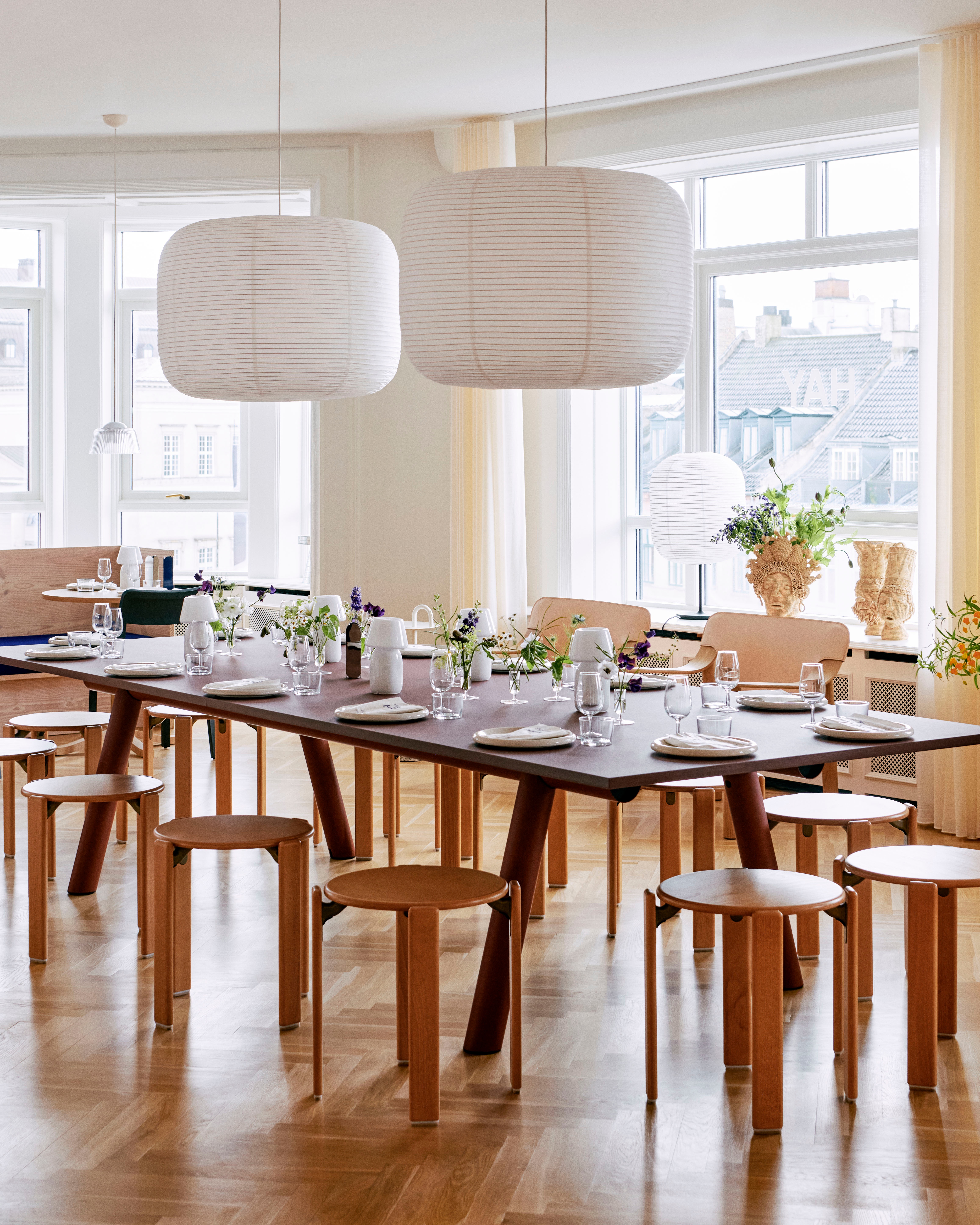 HAY Papierlampenschirm Donut 60cm 