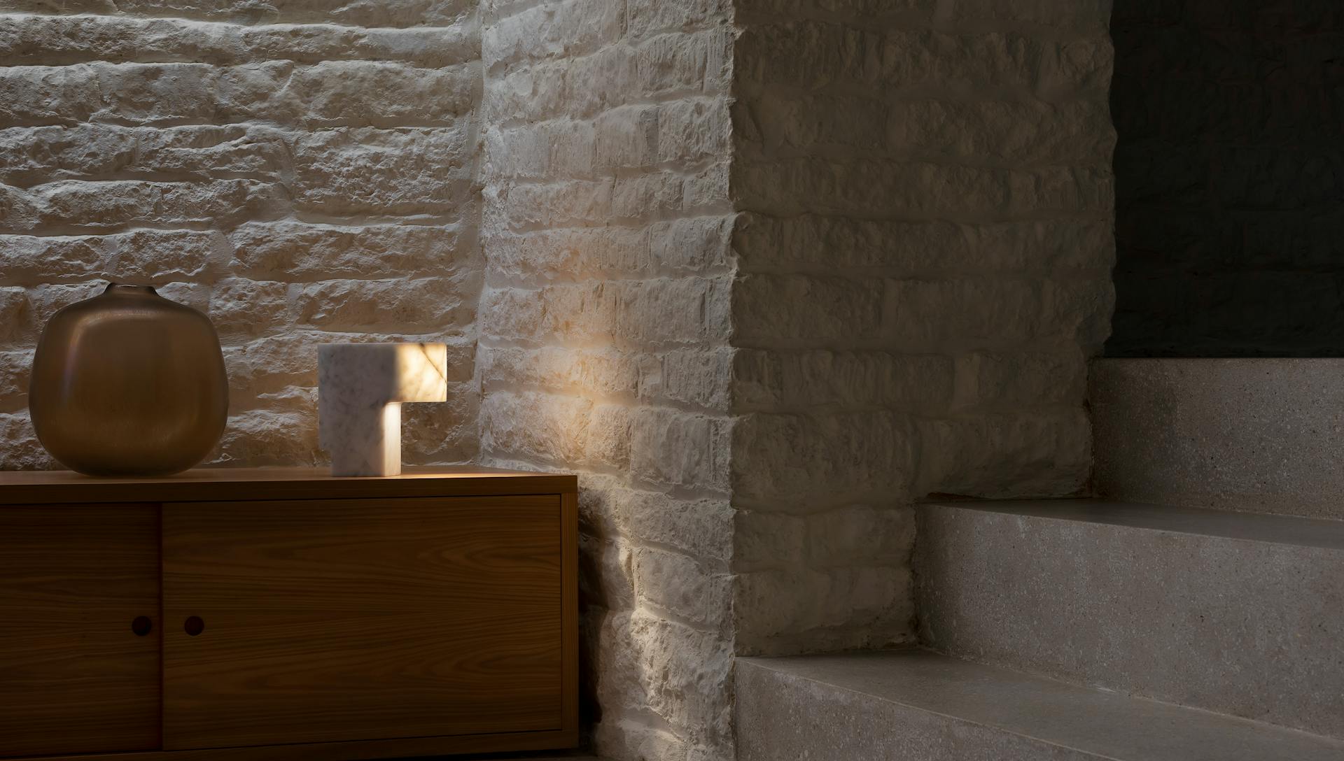 Wästberg Tischleuchte Pawson w223 Marmor