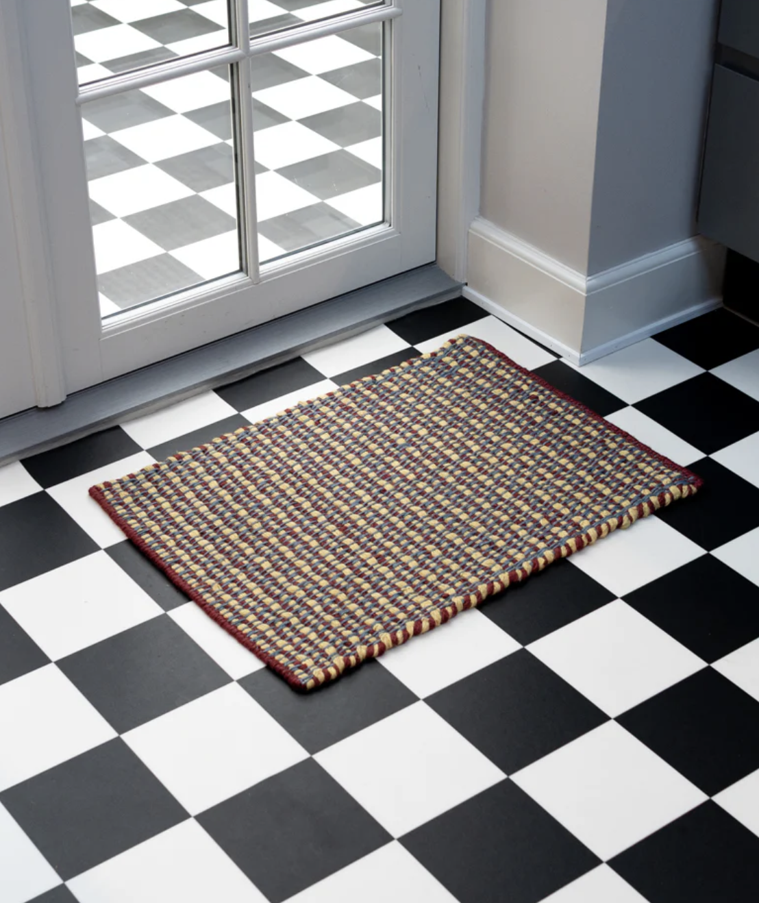 Matias Moellenbach Striped Jute Doormat Rooibos