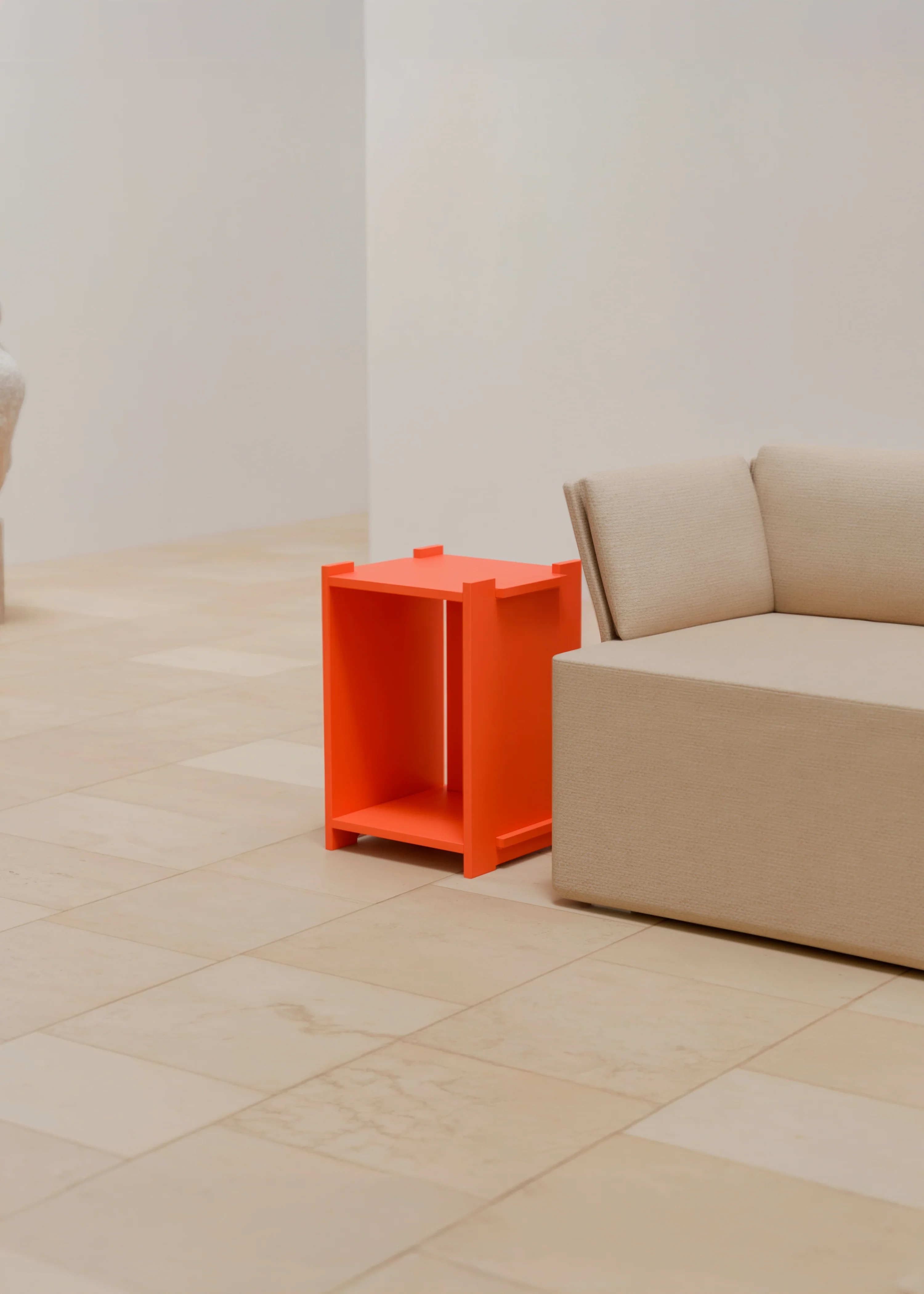 Matias Moellenbach Assembly Sidetable orange