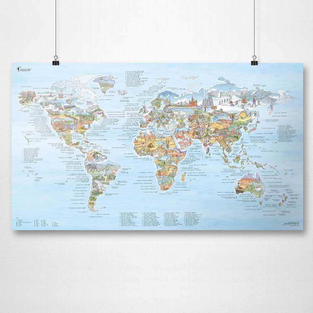 Awesome Maps Wander Weltkarte Awesome Maps Wander Weltkarte