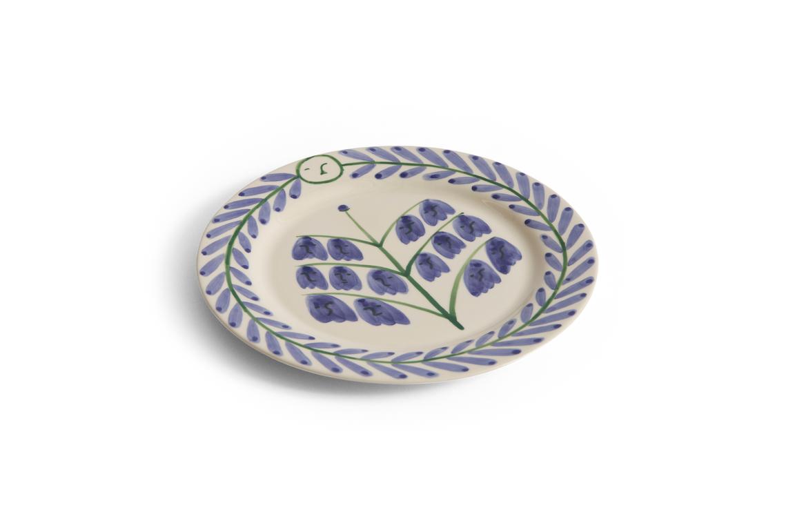 HAY La Pittura Plate Bluebells ø24cm