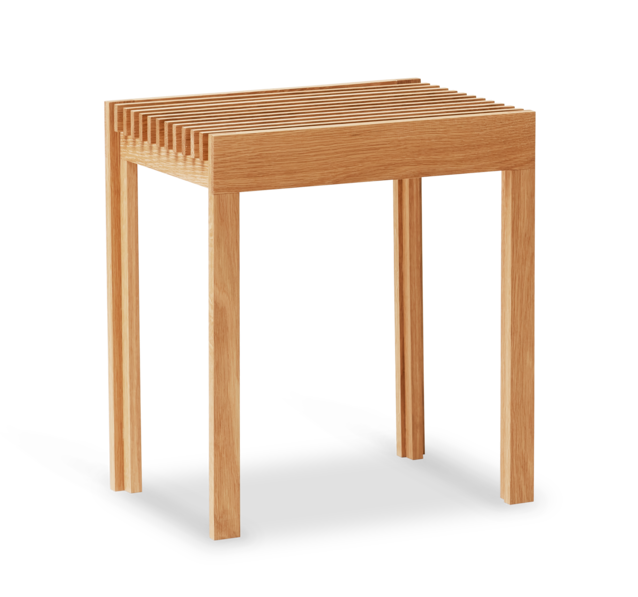 Lightweight Stool, Oak