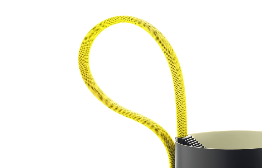 Hay Stehleuchte Rope Trick yellow / black