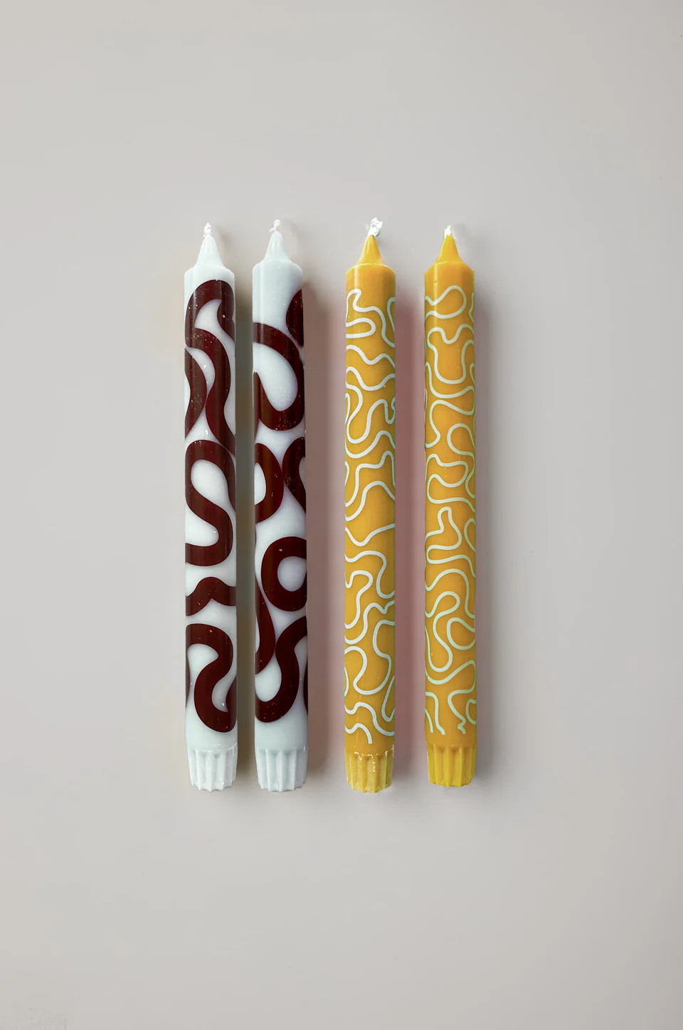 Studio About Kerzen mint/ Ocker