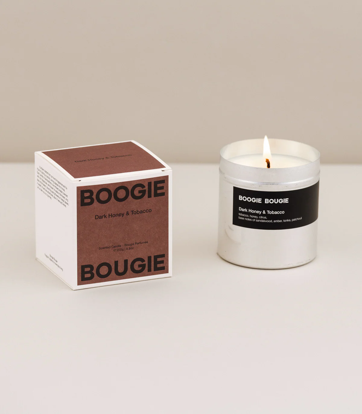 Boogie Bougie Duftkerze Dark Honey Tobacco