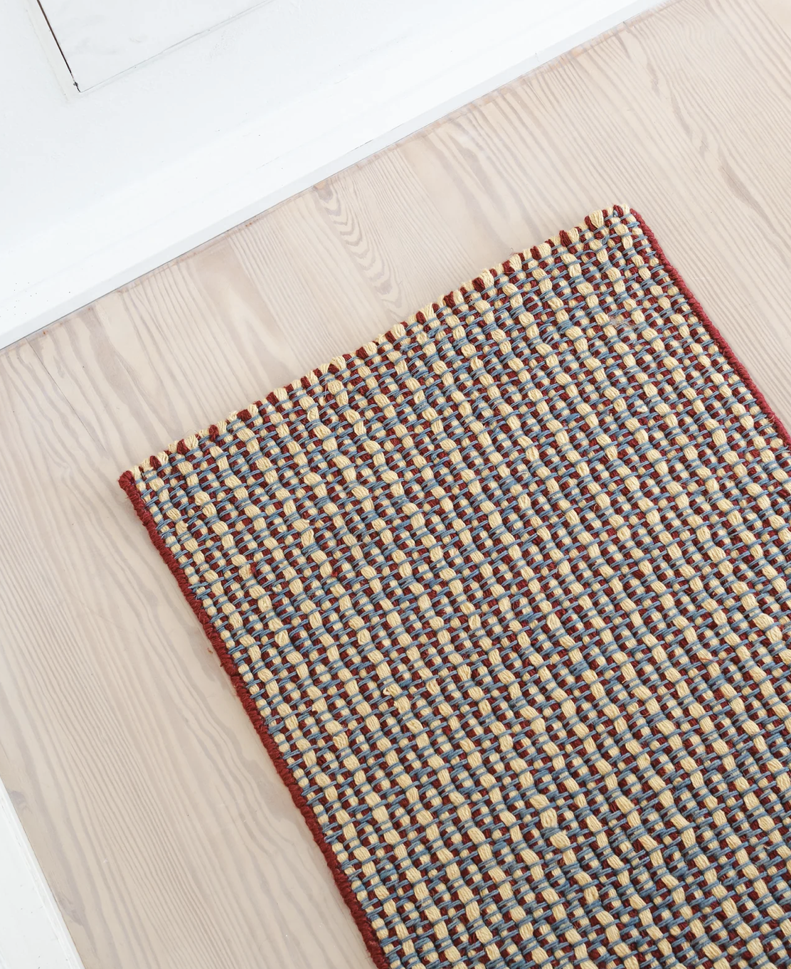 Matias Moellenbach Striped Jute Runner Rooibos